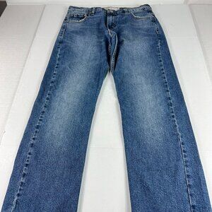 Levi's Jeans Men's 32x29* 505 Straight Leg Blue Faded Stretch Denim Tag 32x30